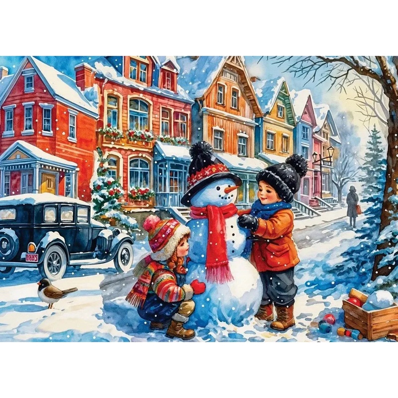 1000pc Winter Scene Puzzle