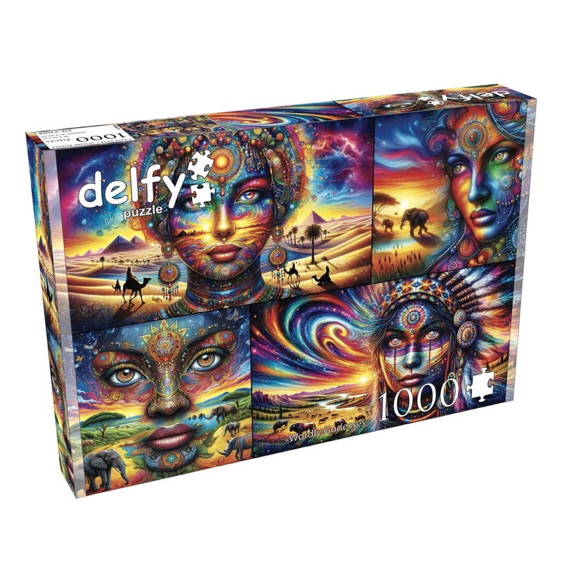 1000pc Worldly Godesses Puzzle