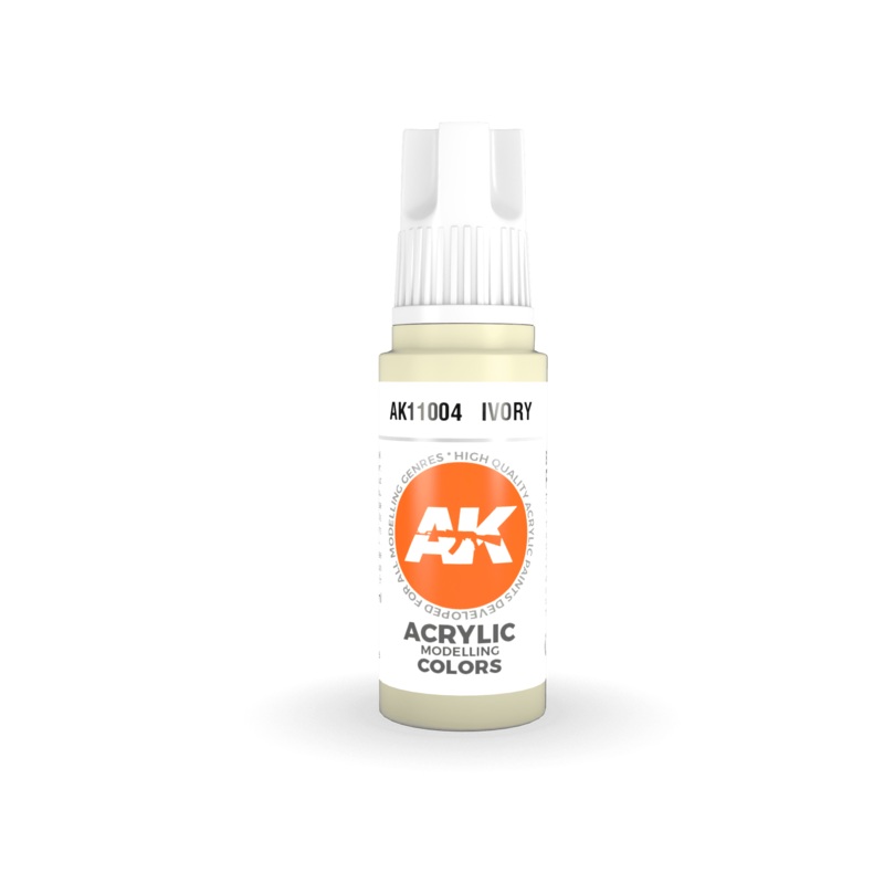 3 Gen Acrylics – Ivory 17ml