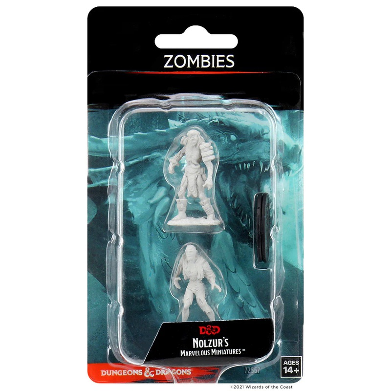 D&D Nolzurs Marvelous Unpainted Miniatures Zombies