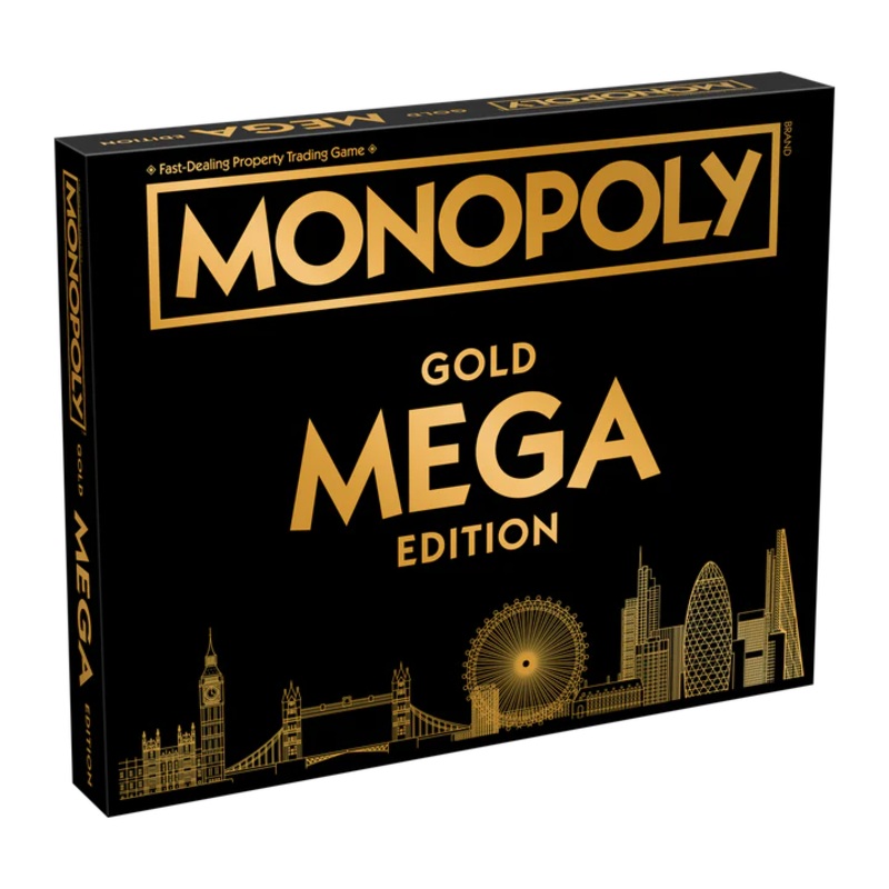 Mega Gold Edition Monopoly Board Game