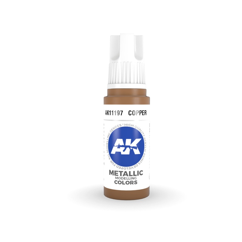 3 Gen Acrylics – Copper 17ml
