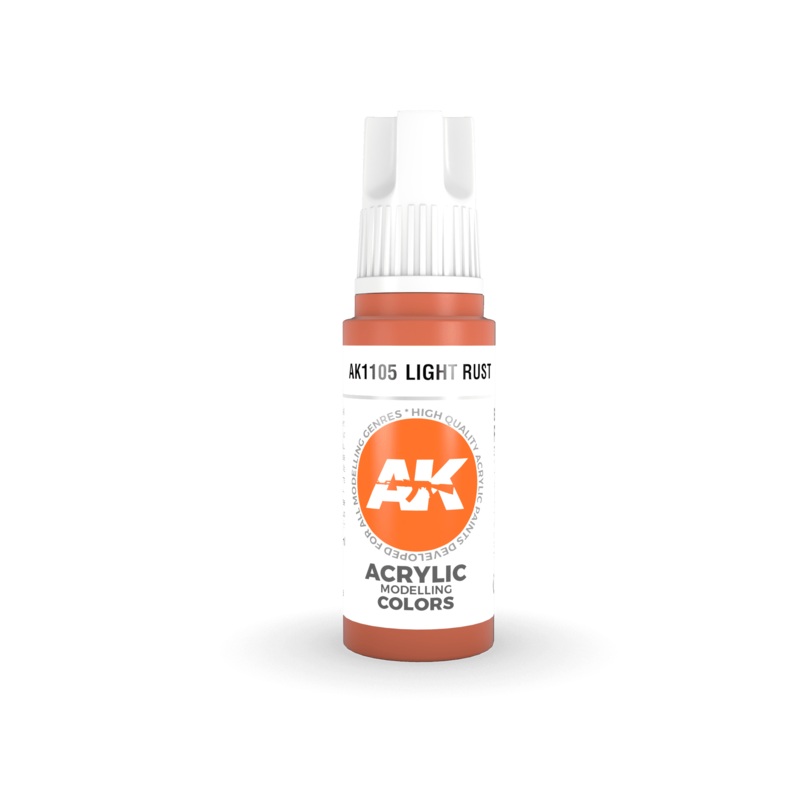 3 Gen Acrylics – Dark Rust 17ml