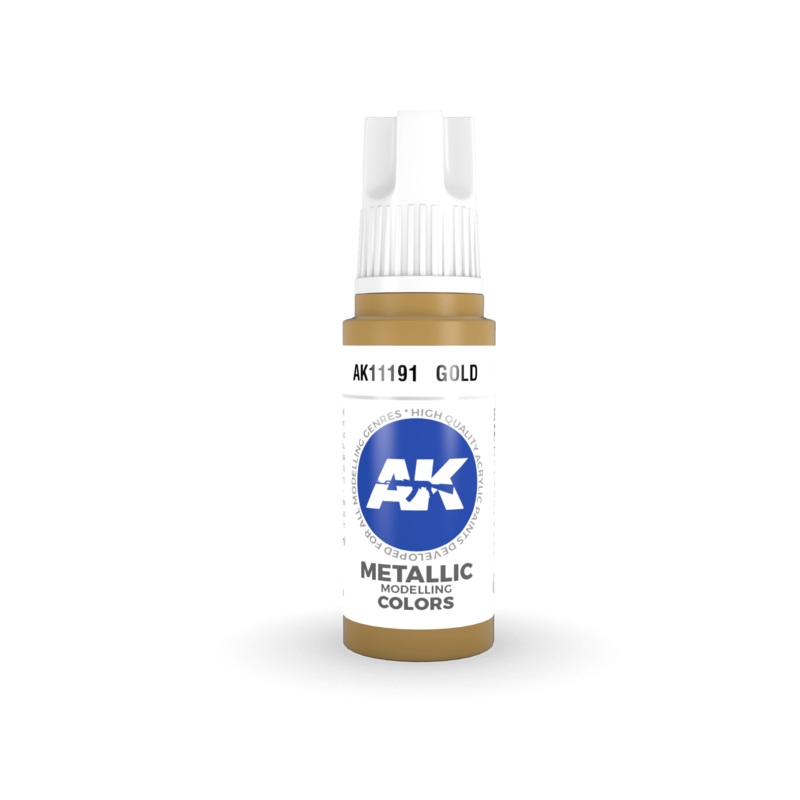 3 Gen Acrylics – Gold 17ml