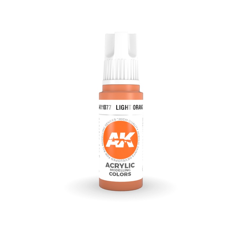 3 Gen Acrylics – Medium Orange 17ml