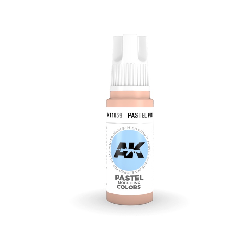 3 Gen Acrylics – Pastel Pink 17ml