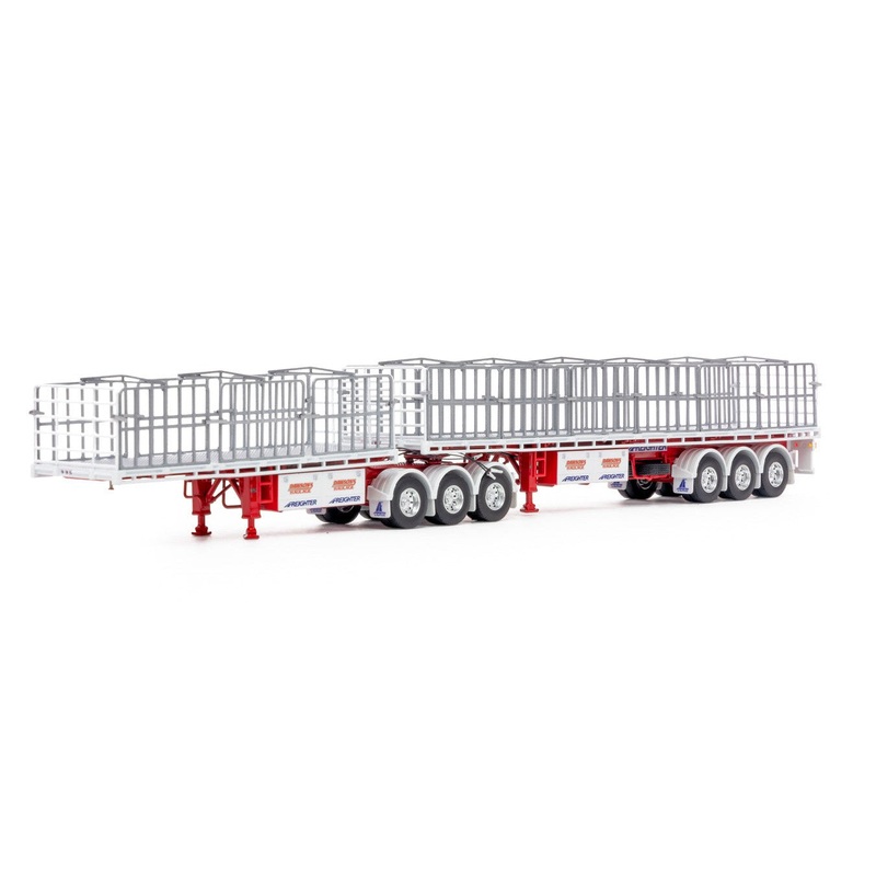 1/50 MaxiTRANS B Double Flat Top – Dawson’s Haulage