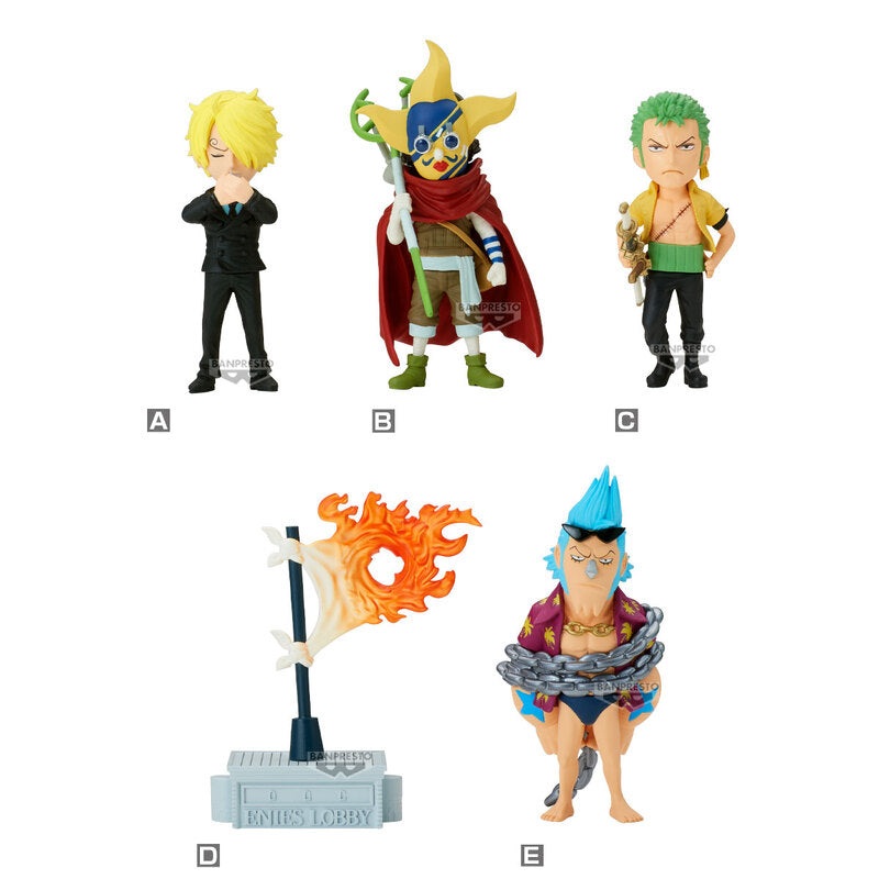 (Oversea Limited) One Piece World Collectable Figure -Enies Lobby2-