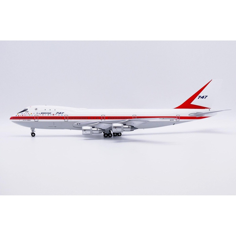 1/200 Boeing Company House Color 747-100 “City of Everett” Reg: N7470 with Stand