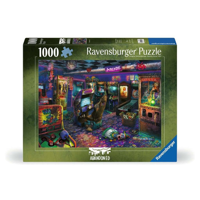 1000pc Abandoned: Forgotten Arcade Puzzle