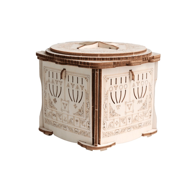 Assembled Secret Lock Box