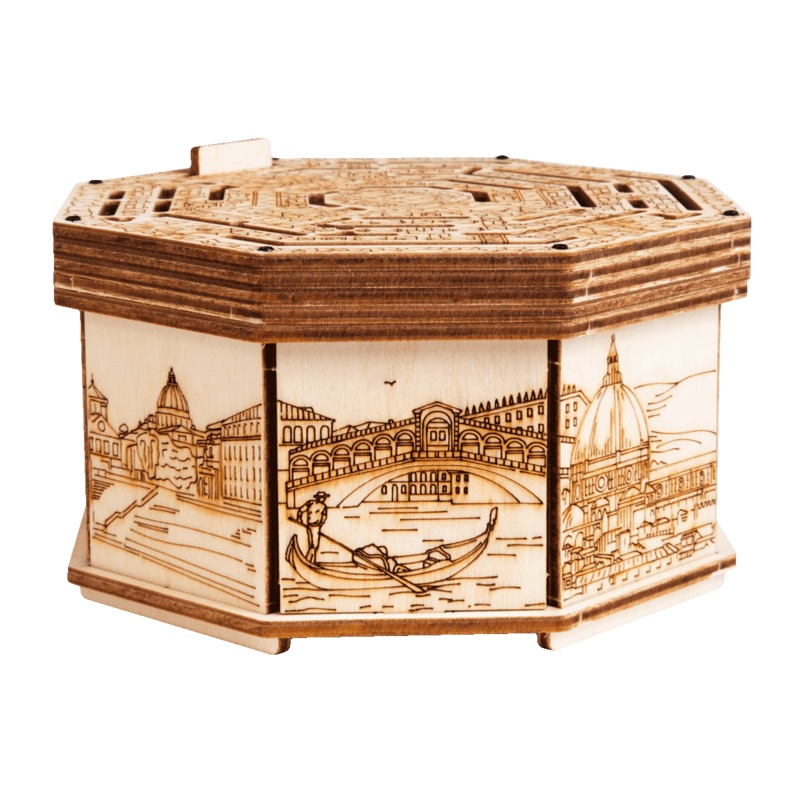 Assembled Secret Maze Box