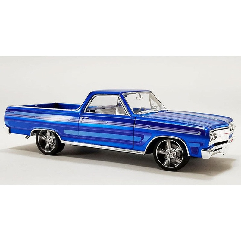 1/18 Lazer Blue 1965 Chev El Camino Customs