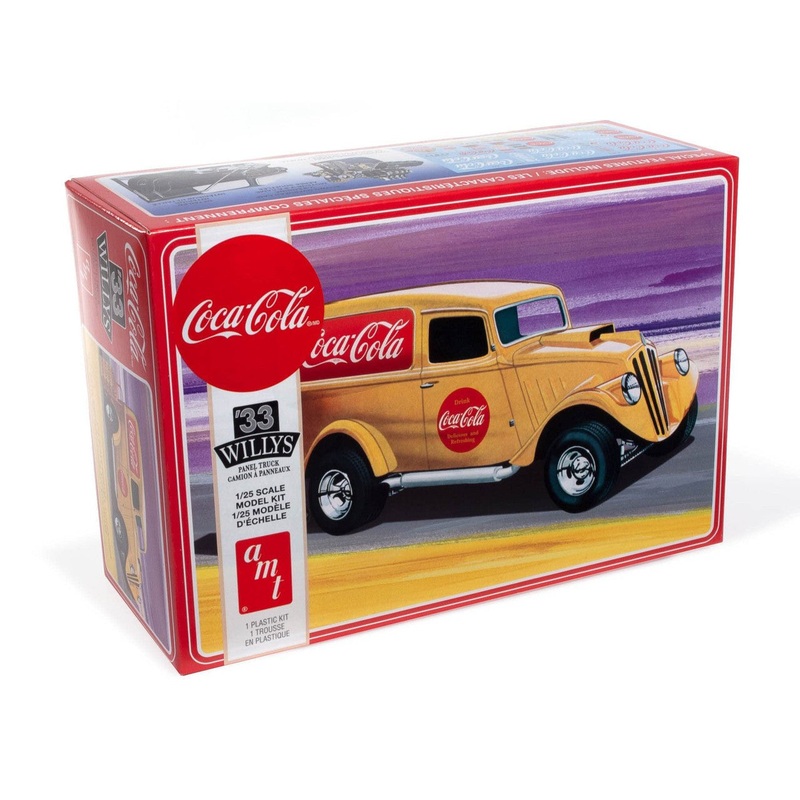 1/25 1933 Willys Panel Coke Plastic Model Kit