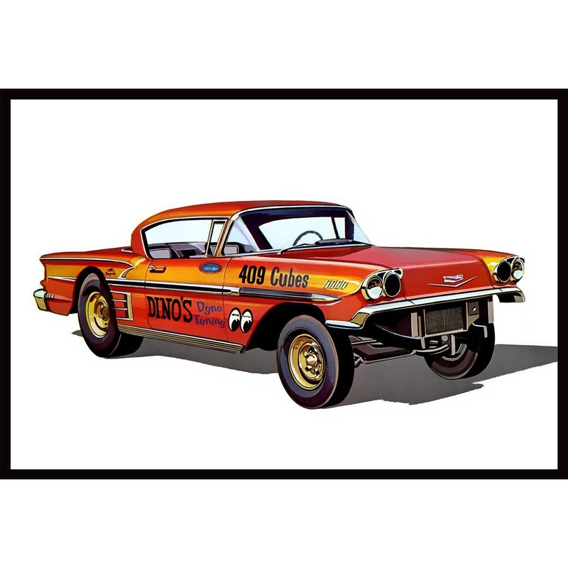 1/25 1958 Chevy Impala Hardtop “Ala Impala” Plastic Model Kit
