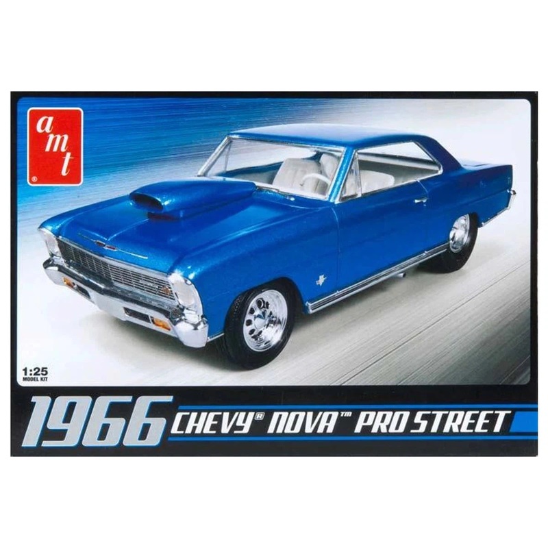 1/25 1966 Chevy Nova Pro Street Plastic Model Kit