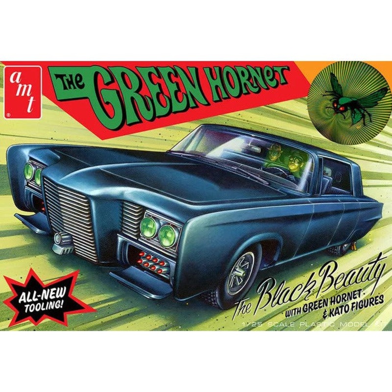 1/25 Green Hornet Black Beauty Plastic Model Kit