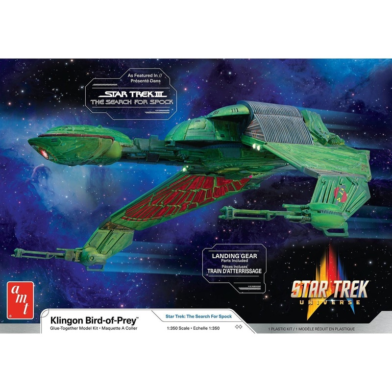 1/25 Star Trek Klingon Bird of Prey Plastic Model Kit