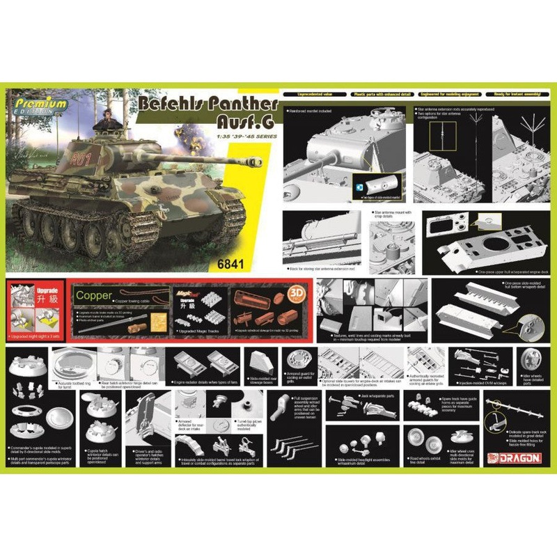 1/35 Befehls Panther Ausf.G Plastic Model Kit