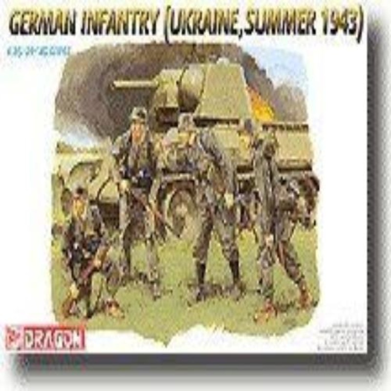 1/35 German Infantry (Ukraine Summer 1943) Plastic Model Kit
