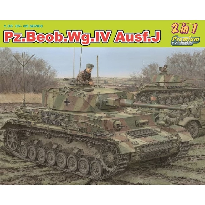 1/35 Pz.Beob.Wg.Iv Ausf.J (Premium) Plastic Model Kit