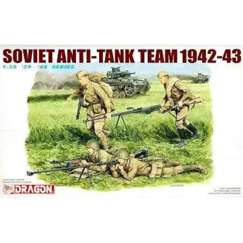 1/35 Soviet Anti-Tank Team 1942-43 Plastic Model Kit