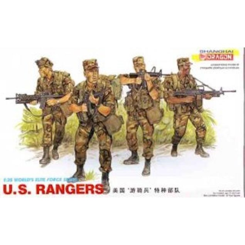 1/35 U.S. Rangers Plastic Model Kit