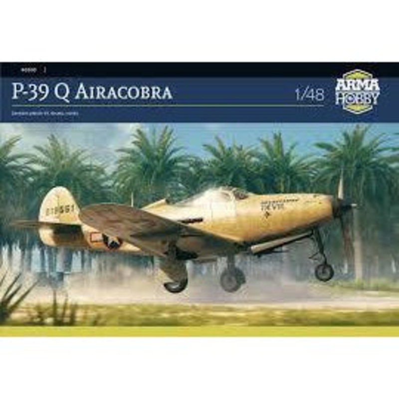 1/48 P-39 Q Airacobra Plastic Model Kit