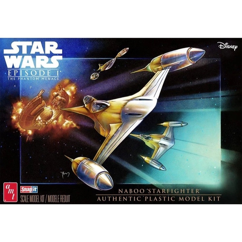 1/48 Star Wars: The Phantom Menace N-1 Naboo Starfighter (Snap) Plastic Model Kit