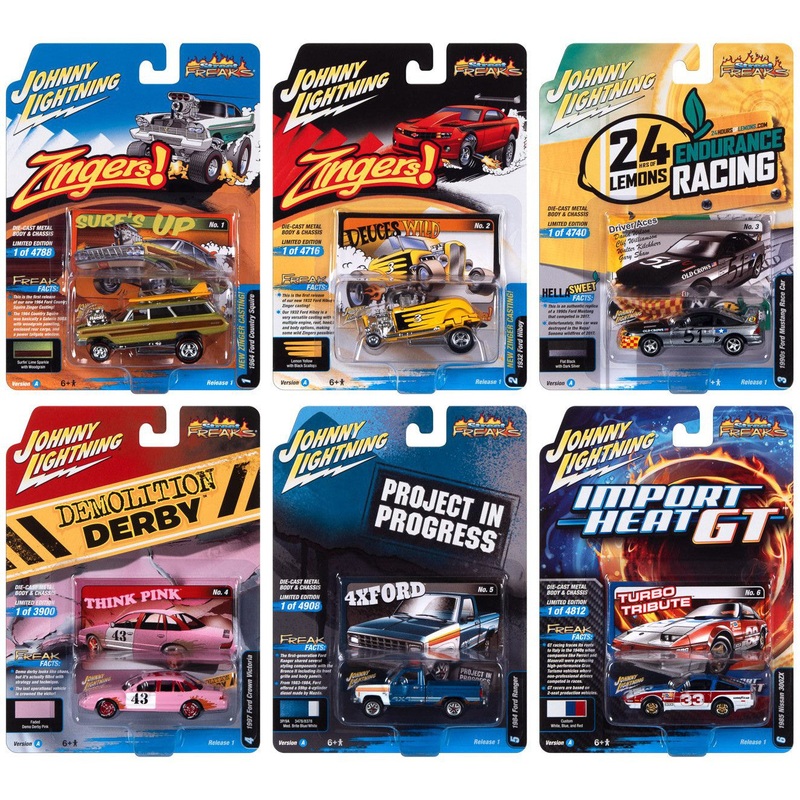 1/64 2023 R1 Street Freaks 6pc Set