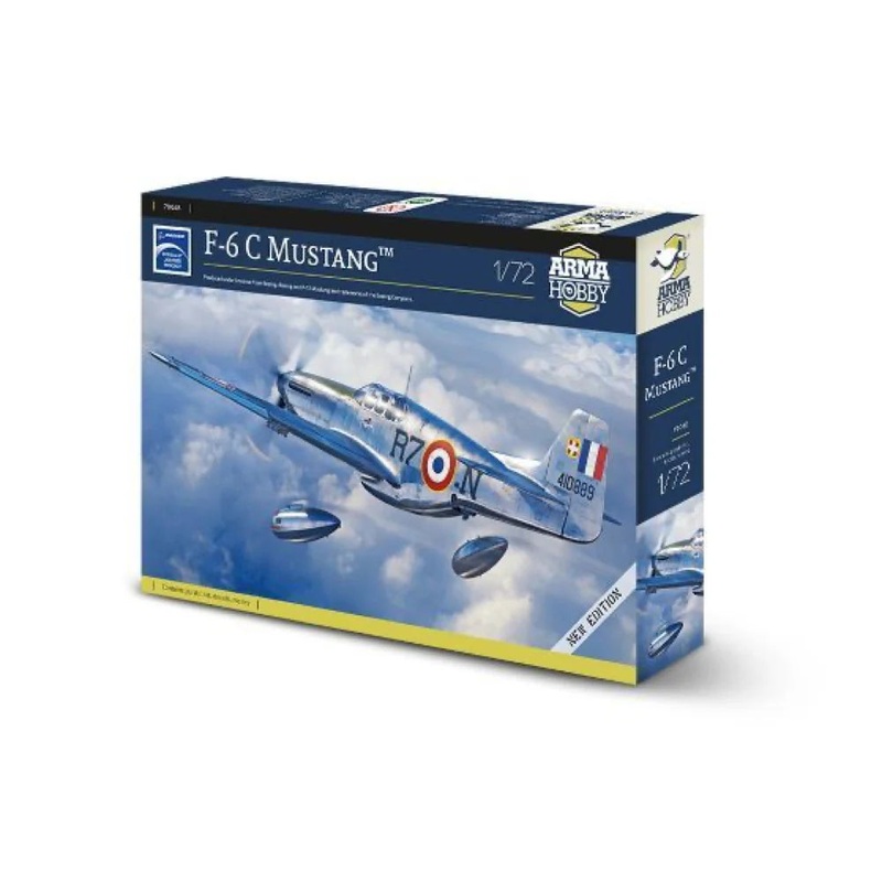 1/72 F-6 C Mustang Plastic Model Kit