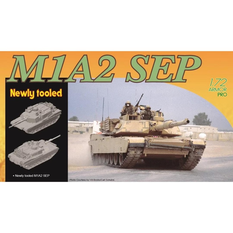 1/72 M1A2 Sep Plastic Model Kit