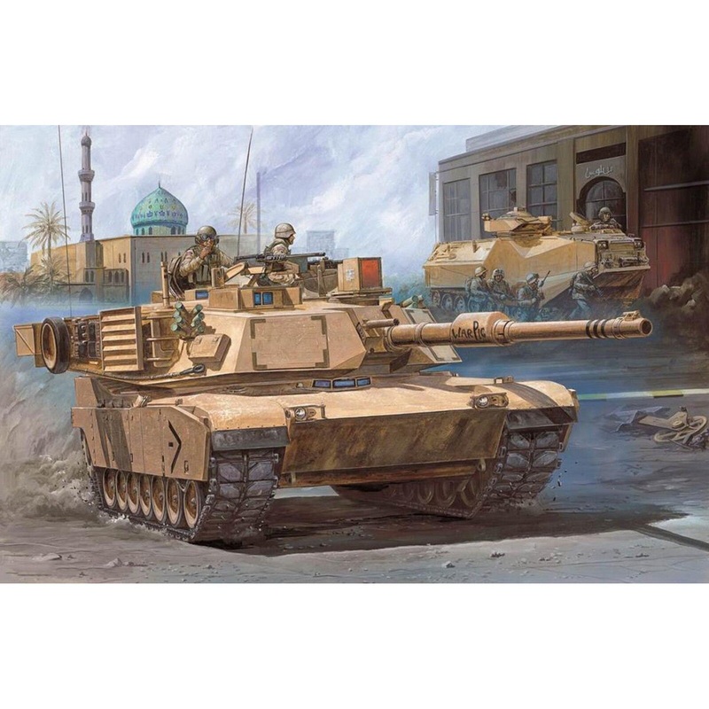 1/72 USMC M1A1 AUS Decals Plastic Model Kit