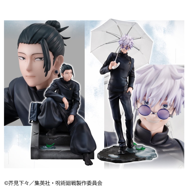 Figure Jujutsukaisen Satoru Gojo Suguru Geto Kosen Ver. Set (with Gift)