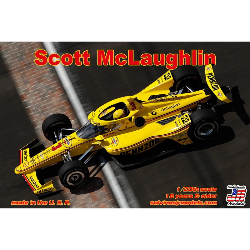 1/20 Team Penske Scott McLaughlin 2023 Indy 500 Car Plastic Model Kit