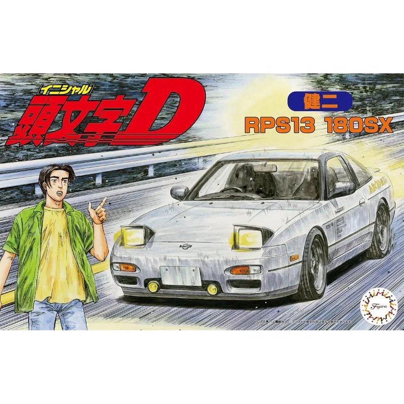 1/24 180SX Kenji (ISD-7) Plastic Model Kit