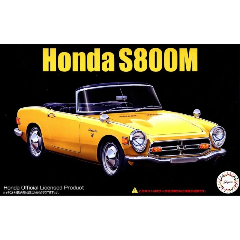 1/24 Honda S800M (ID-309) Plastic Model Kit