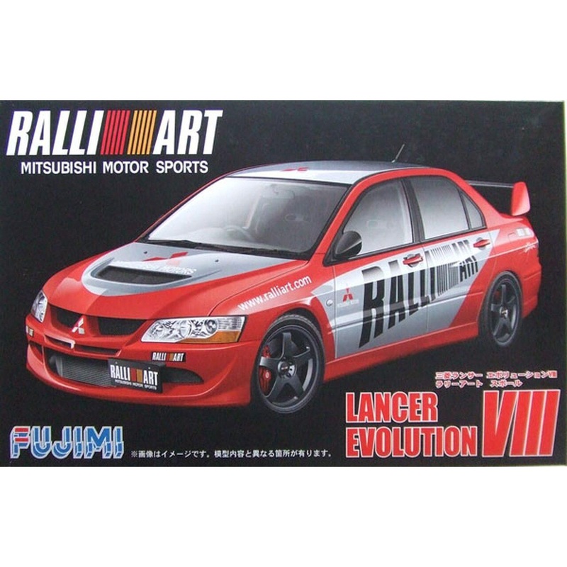 1/24 Mitsubishi Lancer Evolution VIII RALLIART (ID-148) Plastic Model Kit