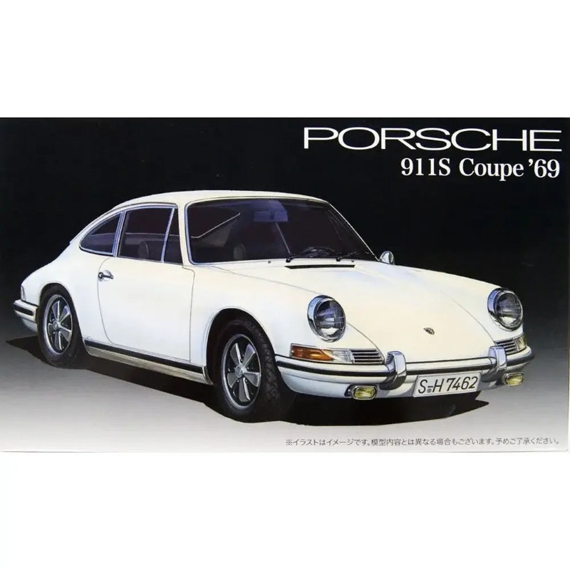 1/24 Porsche 911S Coupe ’69 (RS-122) Plastic Model Kit