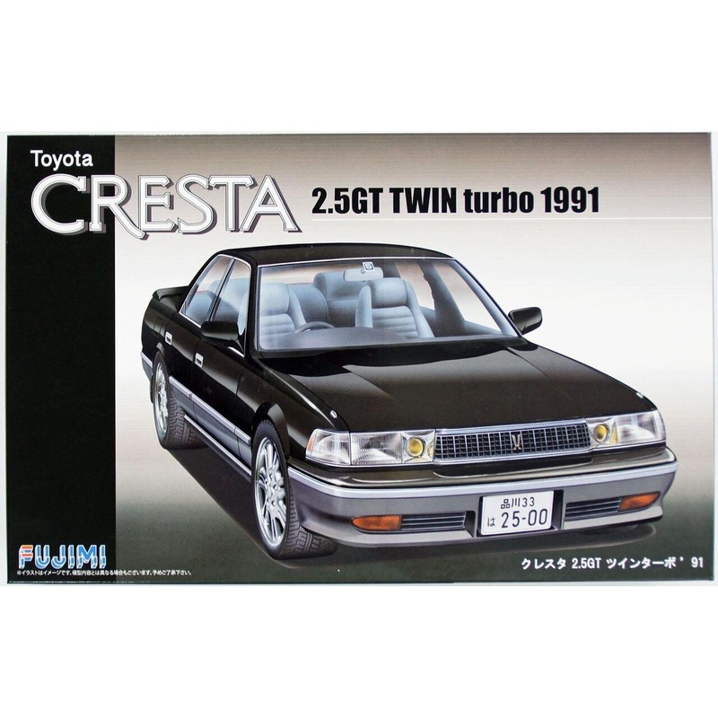 1/24 Toyota Cresta 2.5GT Twin Turbo (ID-122) Plastic Model Kit