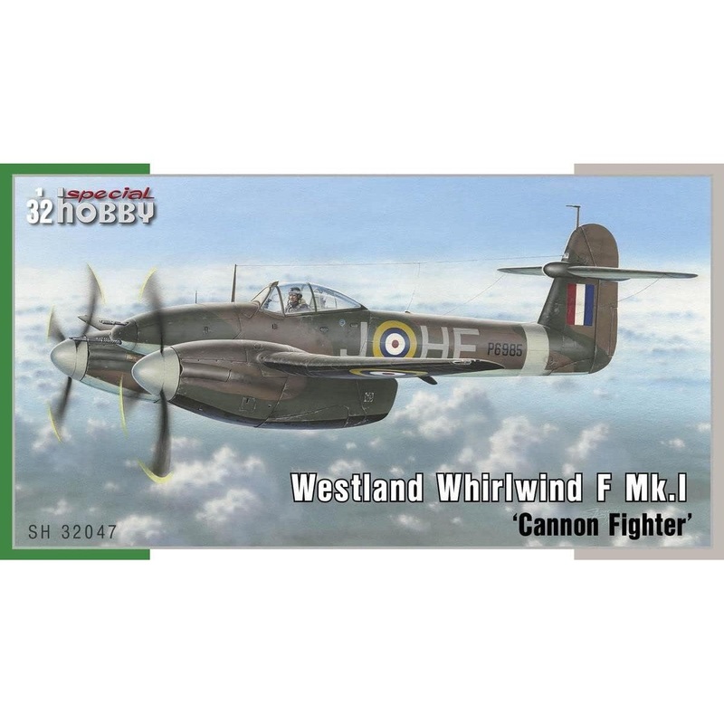 1/32 Westland Whirlwind Mk.I ‘Cannon Fighter’ Plastic Model Kit