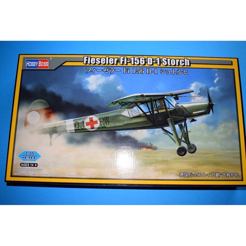 1/35 Fieseler Fi-156 D-1 Storch Plastic Model Kit