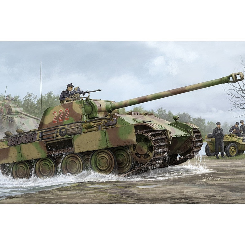 1/35 German Panther G – Late Version Plastic Model Kit
