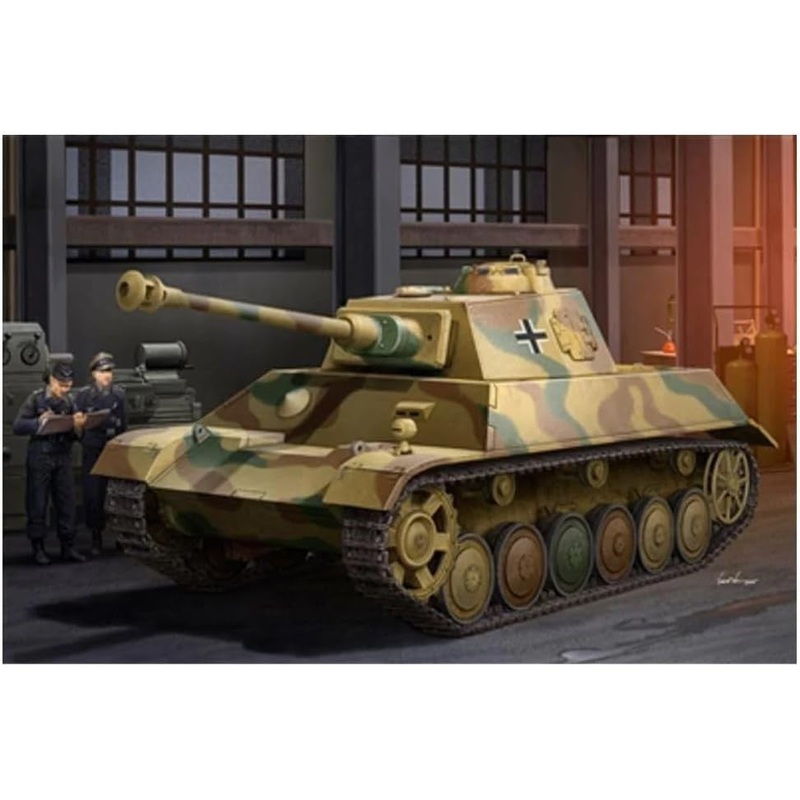 1/35 German Pz.Kpfw.III/IV auf Einheitsfahrgestell (Small Turret) Model Kit