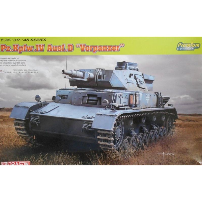 1/35 Pz.Kpfw.IV Ausf.D Vorpanzer Plastic Model Kit