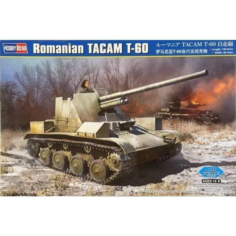 1/35 Romanian TACAM T-60 Plastic Model Kit