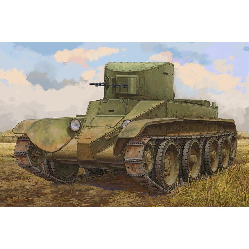 1/35 Soviet BT-2 Tank (Late) Plastic Model Kit