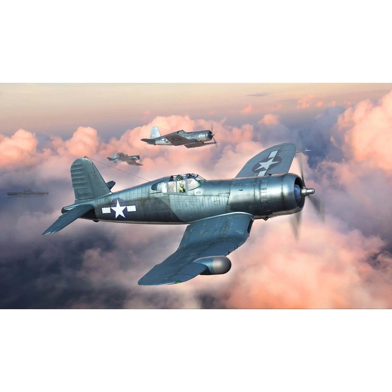 1/48 F4U-1A/2 Corsair (2-in-1) Plastic Model Kit