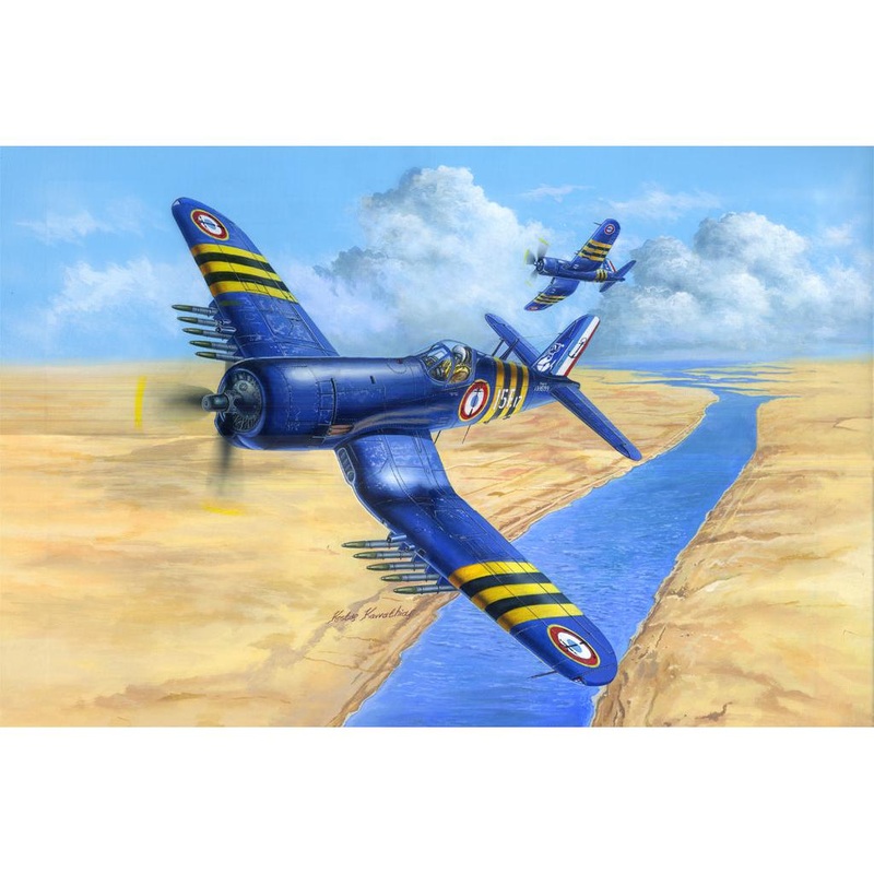 1/48 F4U-7 Corsair FRENCH NAVY Plastic Model Kit