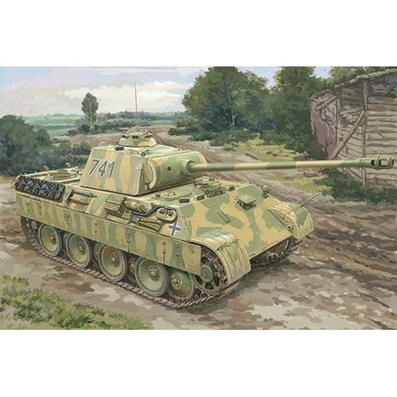 1/48 German Sd.Kfz.171 PzKpfw Ausf A Plastic Model Kit